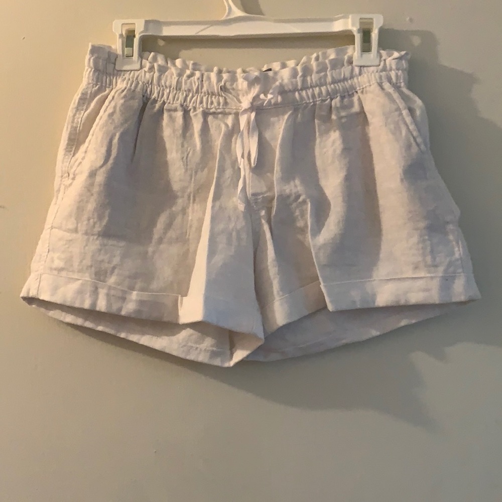 Linen shorts